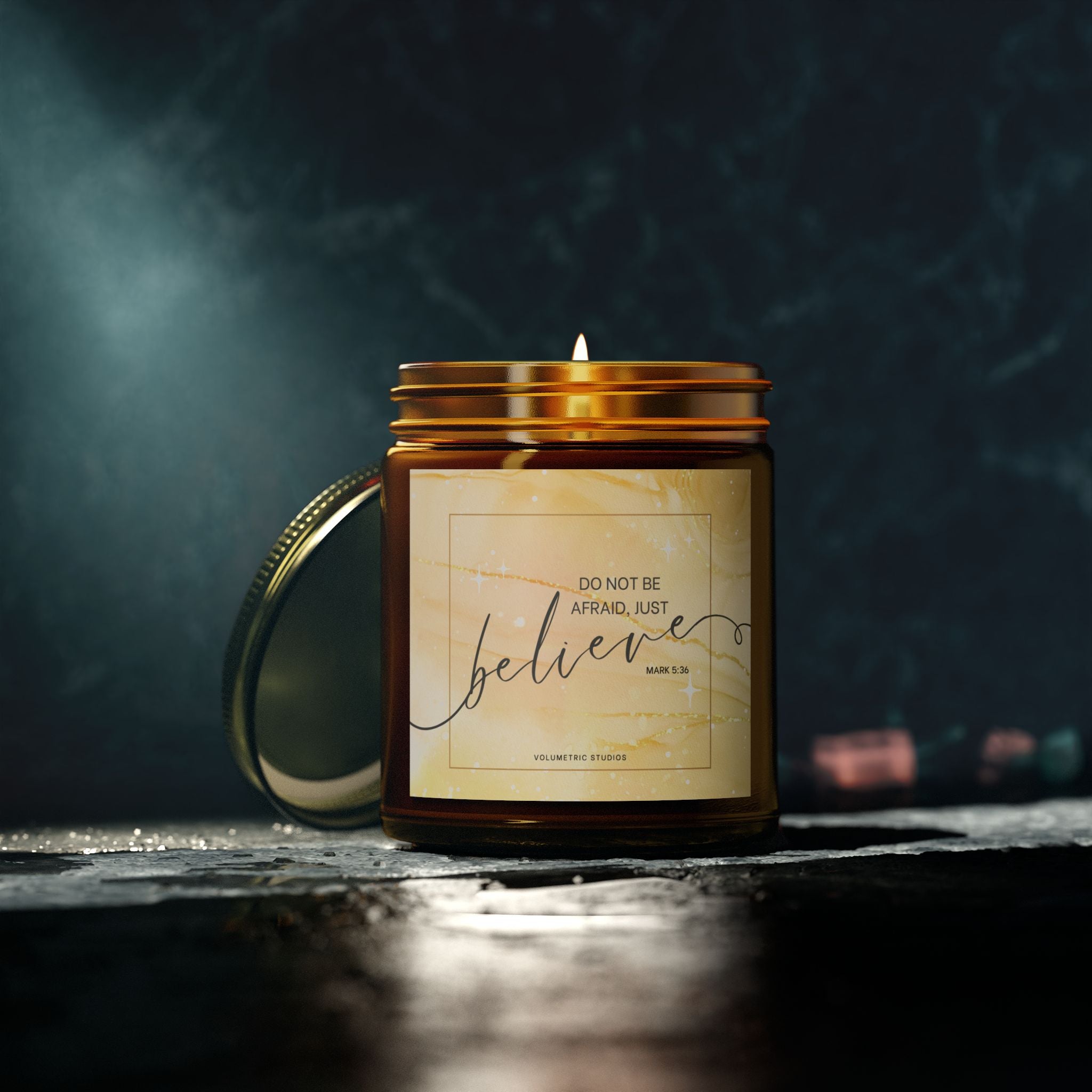 Candle Collection, Motivational Scented Candles for Home Décor, Gift for Mindfulness & Relaxation, Aromatherapy