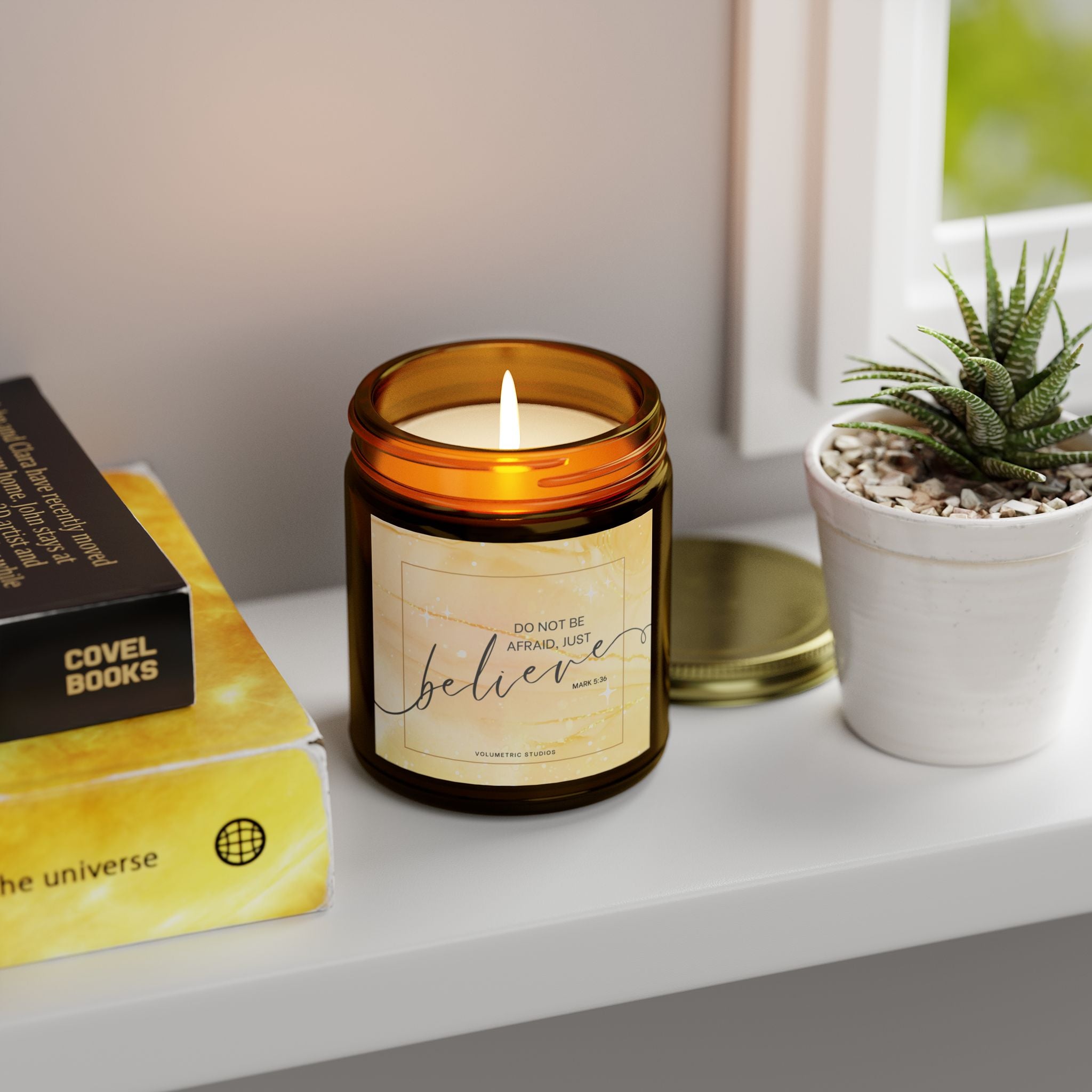 Candle Collection, Motivational Scented Candles for Home Décor, Gift for Mindfulness & Relaxation, Aromatherapy