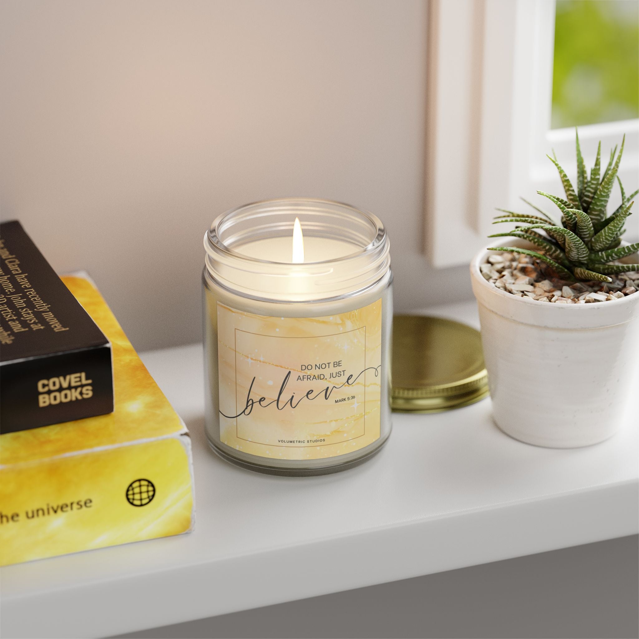 Candle Collection, Motivational Scented Candles for Home Décor, Gift for Mindfulness & Relaxation, Aromatherapy