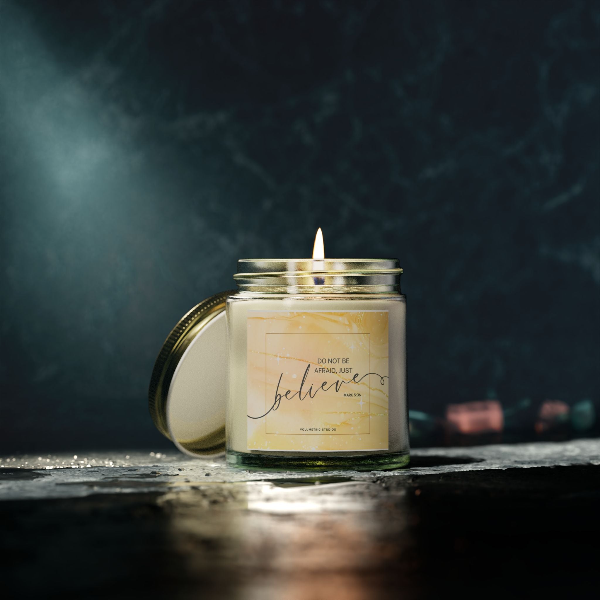 Candle Collection, Motivational Scented Candles for Home Décor, Gift for Mindfulness & Relaxation, Aromatherapy