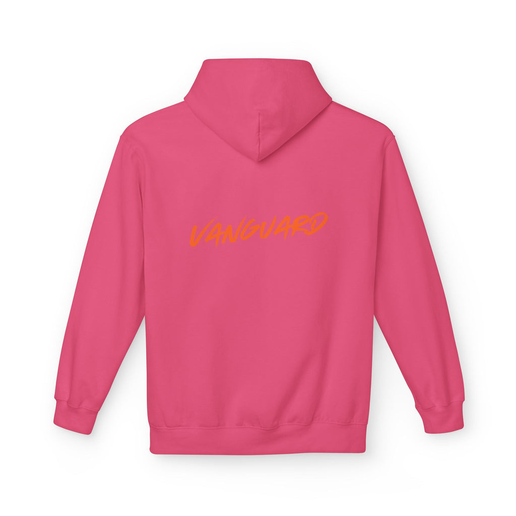 Vanguard Moto Logo Hoodie-Orange-Black