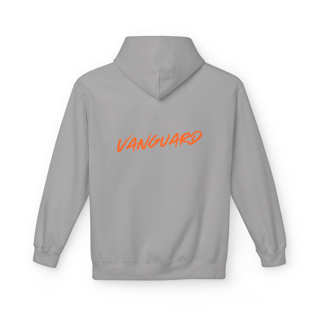 Vanguard Moto Logo Hoodie-Orange-Black