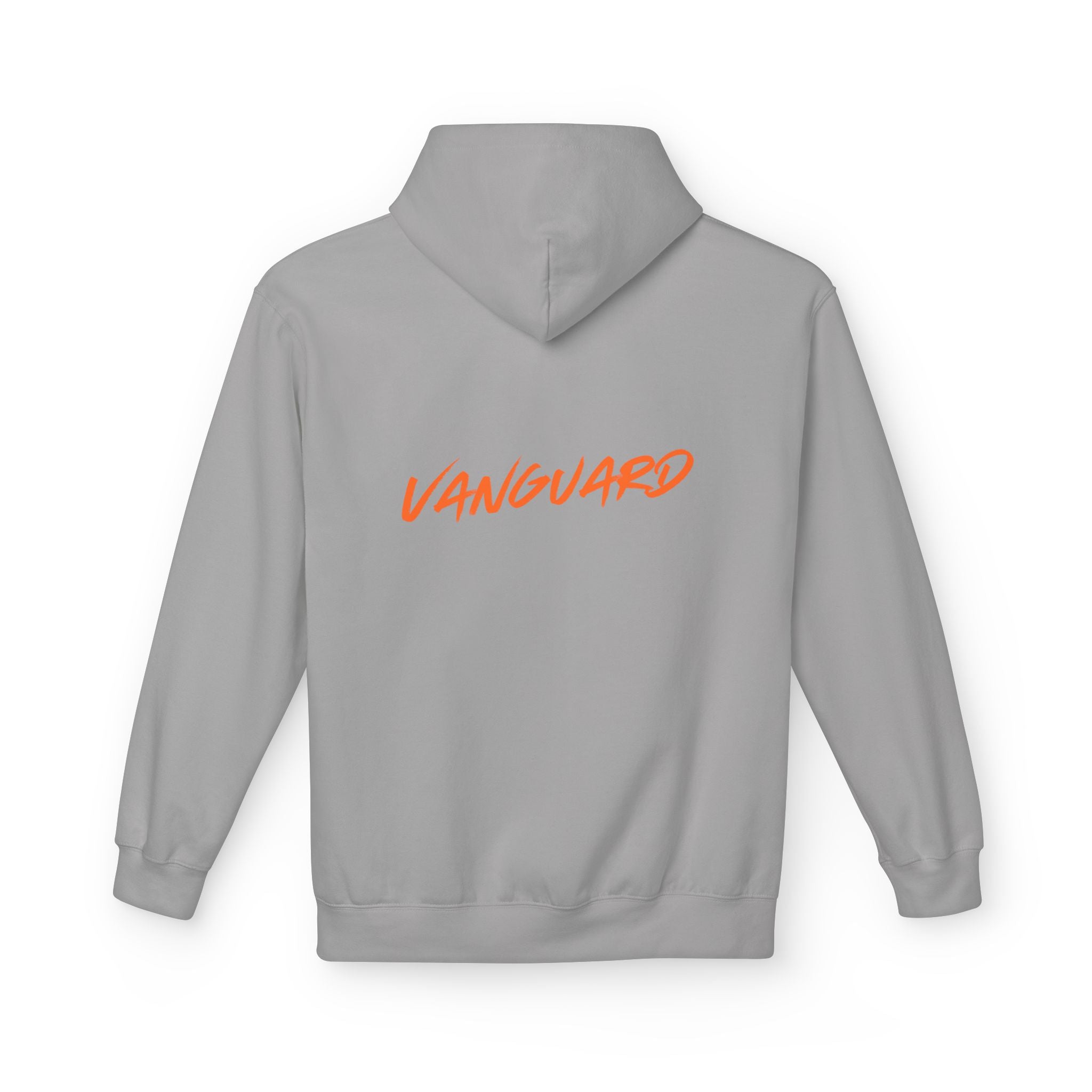 Vanguard Moto Logo Hoodie-Orange-Black