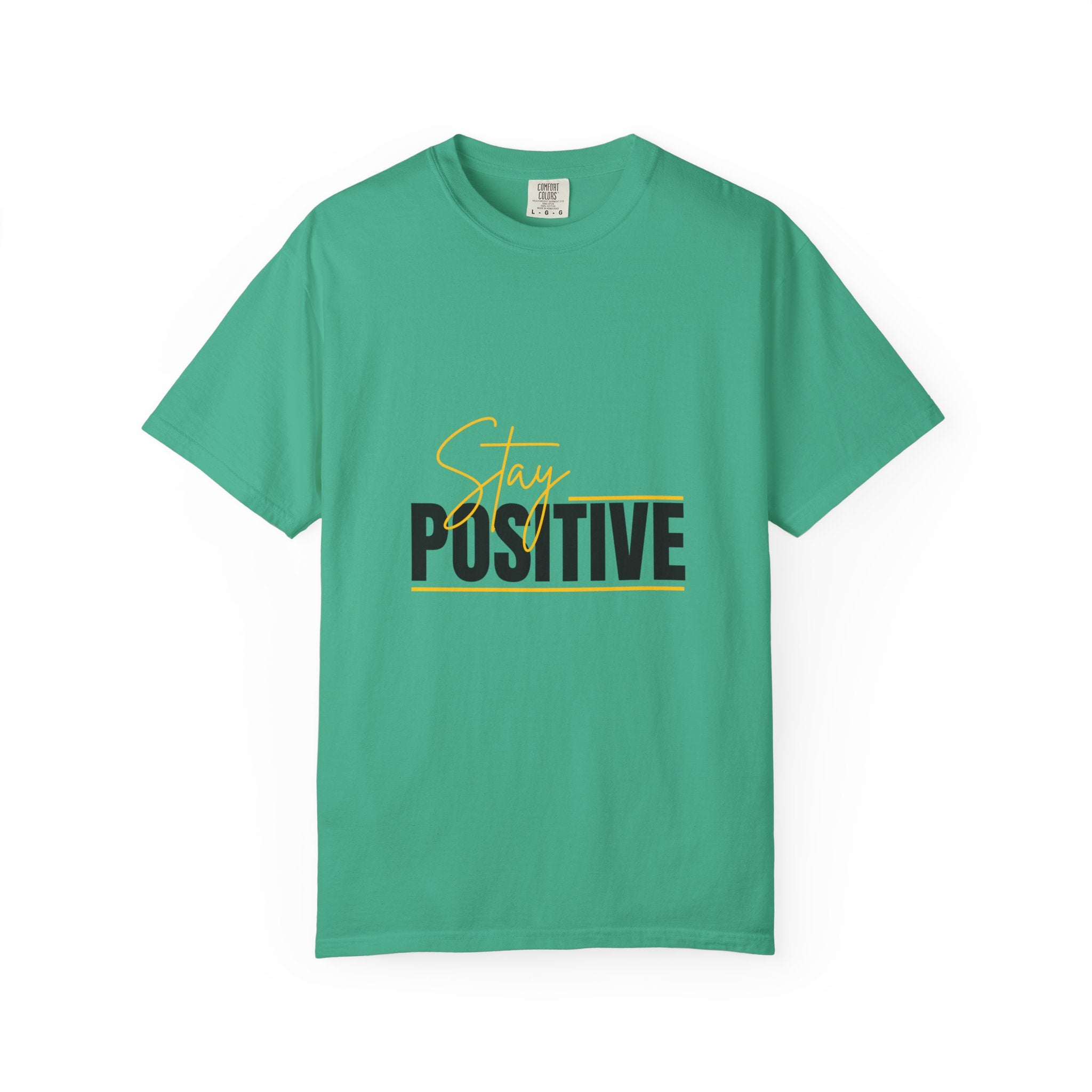 Stay Positive T-Shirt | Unisex Garment-Dyed Tee | Uplifting Apparel for Every Occasion | Positive Vibe Fashion, Gift for Friends, [...]