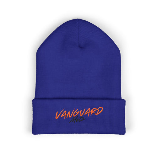 Vanguard Moto Embroidered Cuffed Beanie