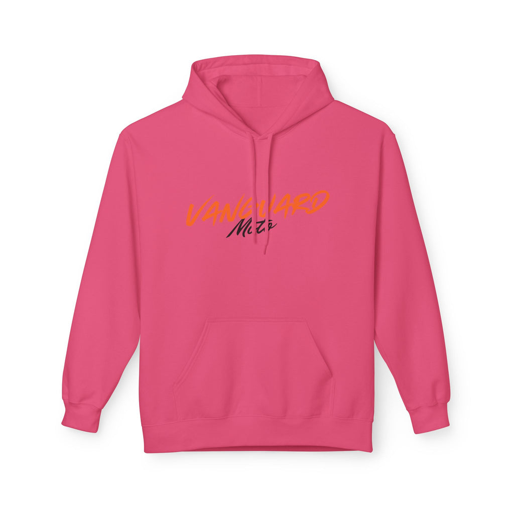 Vanguard Moto Logo Hoodie-Orange-Black