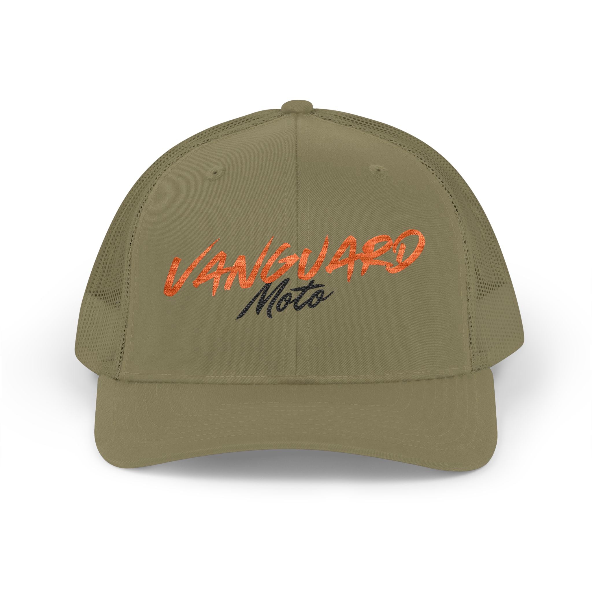 Vanguard Moto Logo Hat Riding Trucker Hat