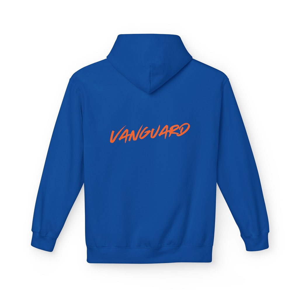 Vanguard Moto Logo Hoodie-Orange-Black