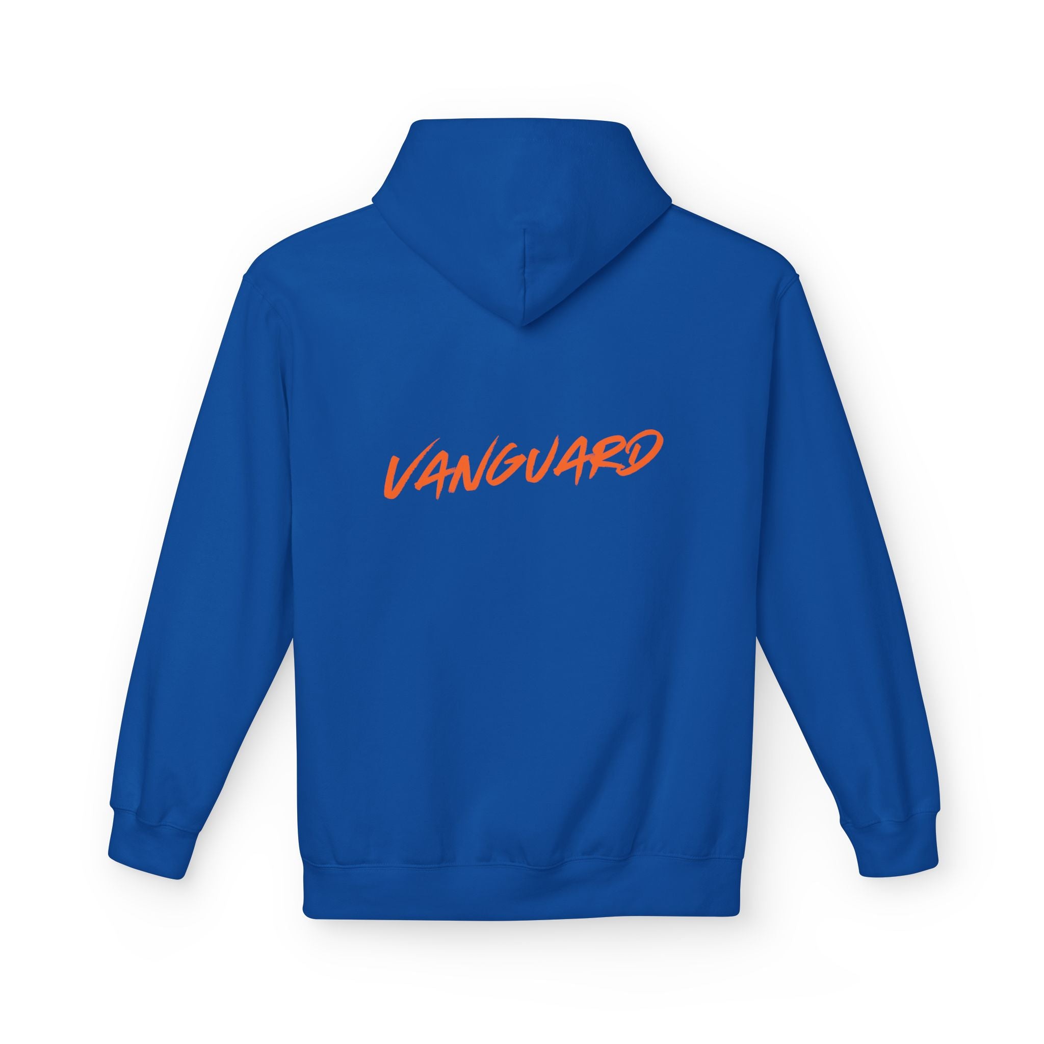 Vanguard Moto Logo Hoodie-Orange-Black