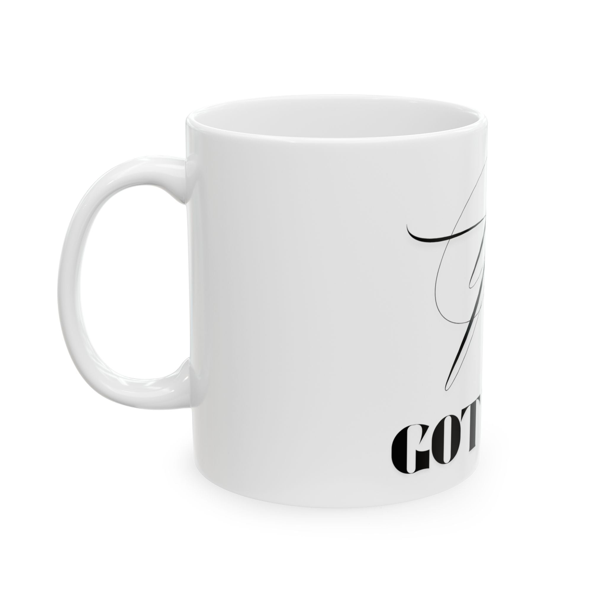 Motivational Ceramic Mug - "You Got This" - Inspirational Coffee Cup for Home, Office, Gifts, Encouragement, 11oz & 15oz