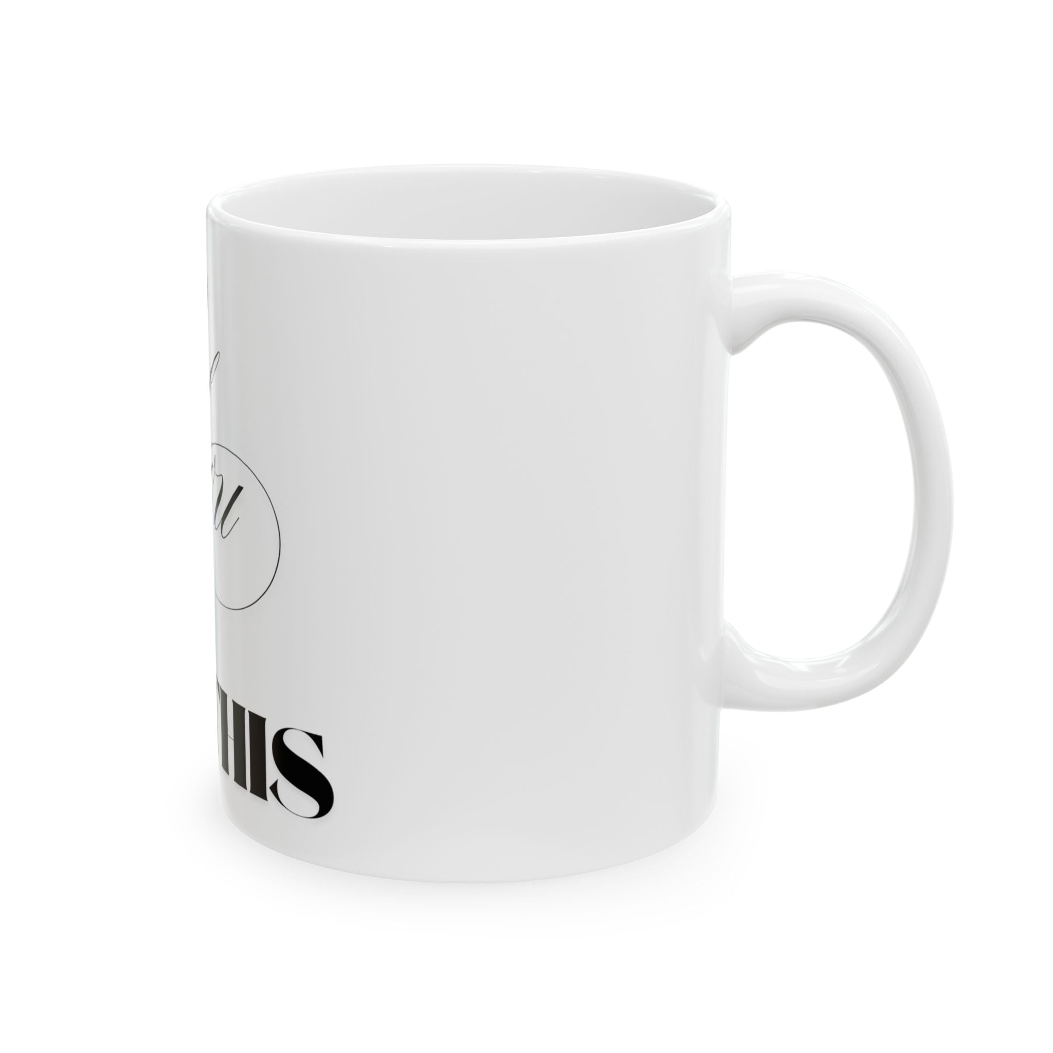 Motivational Ceramic Mug - "You Got This" - Inspirational Coffee Cup for Home, Office, Gifts, Encouragement, 11oz & 15oz