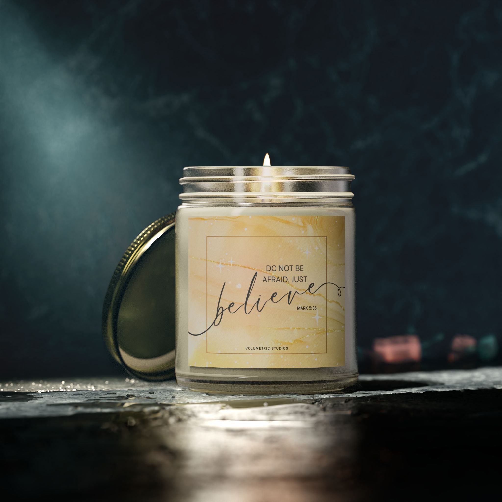 Candle Collection, Motivational Scented Candles for Home Décor, Gift for Mindfulness & Relaxation, Aromatherapy