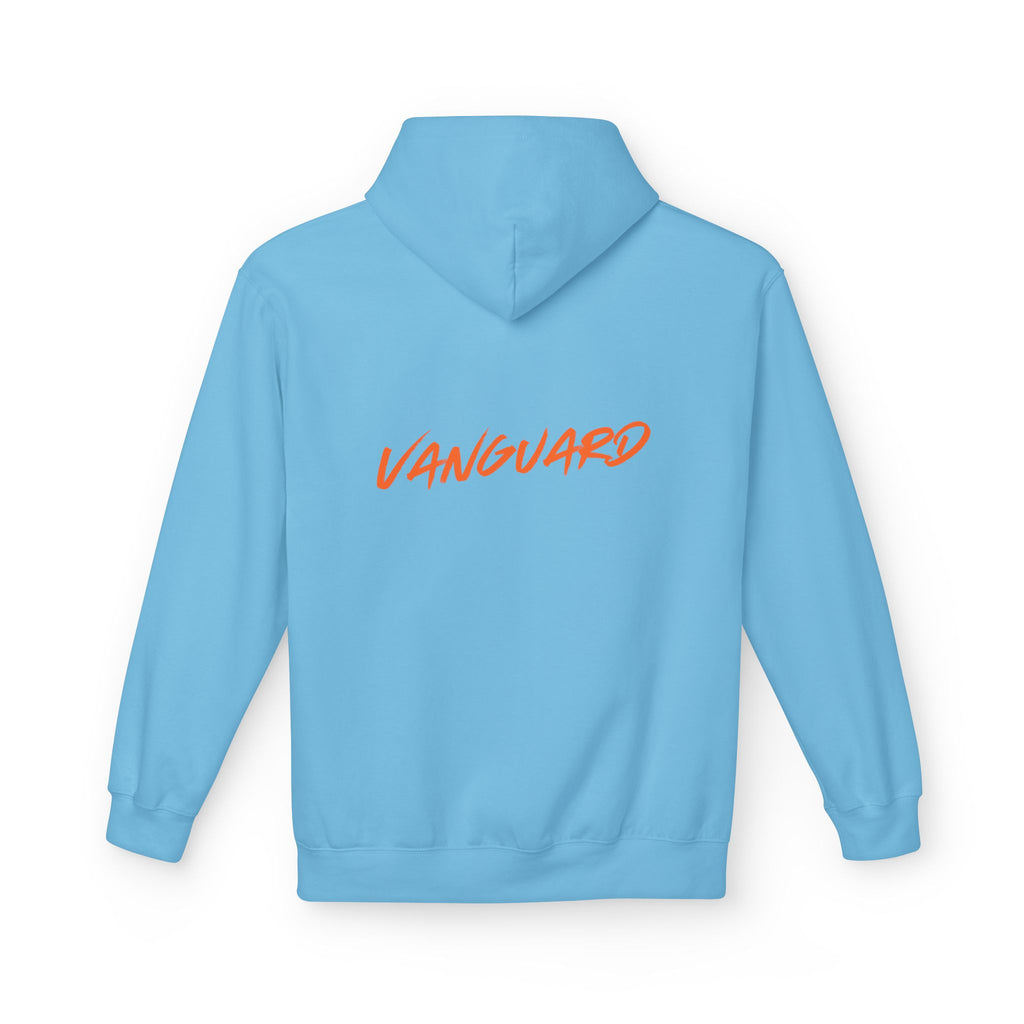 Vanguard Moto Logo Hoodie-Orange-Black