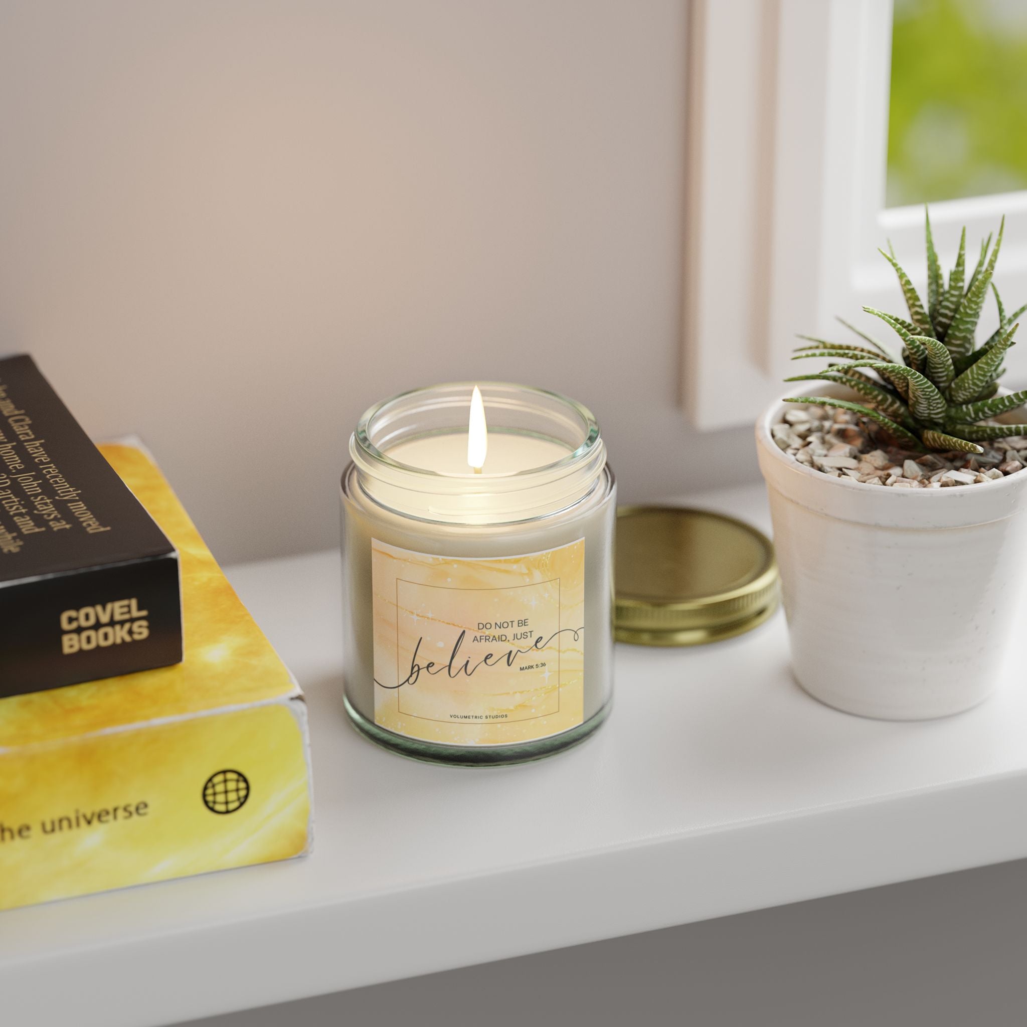 Candle Collection, Motivational Scented Candles for Home Décor, Gift for Mindfulness & Relaxation, Aromatherapy