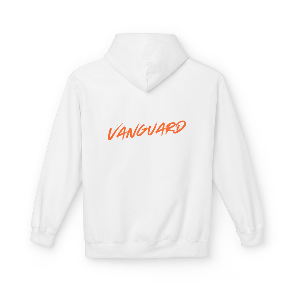 Vanguard Moto Logo Hoodie-Orange-Black