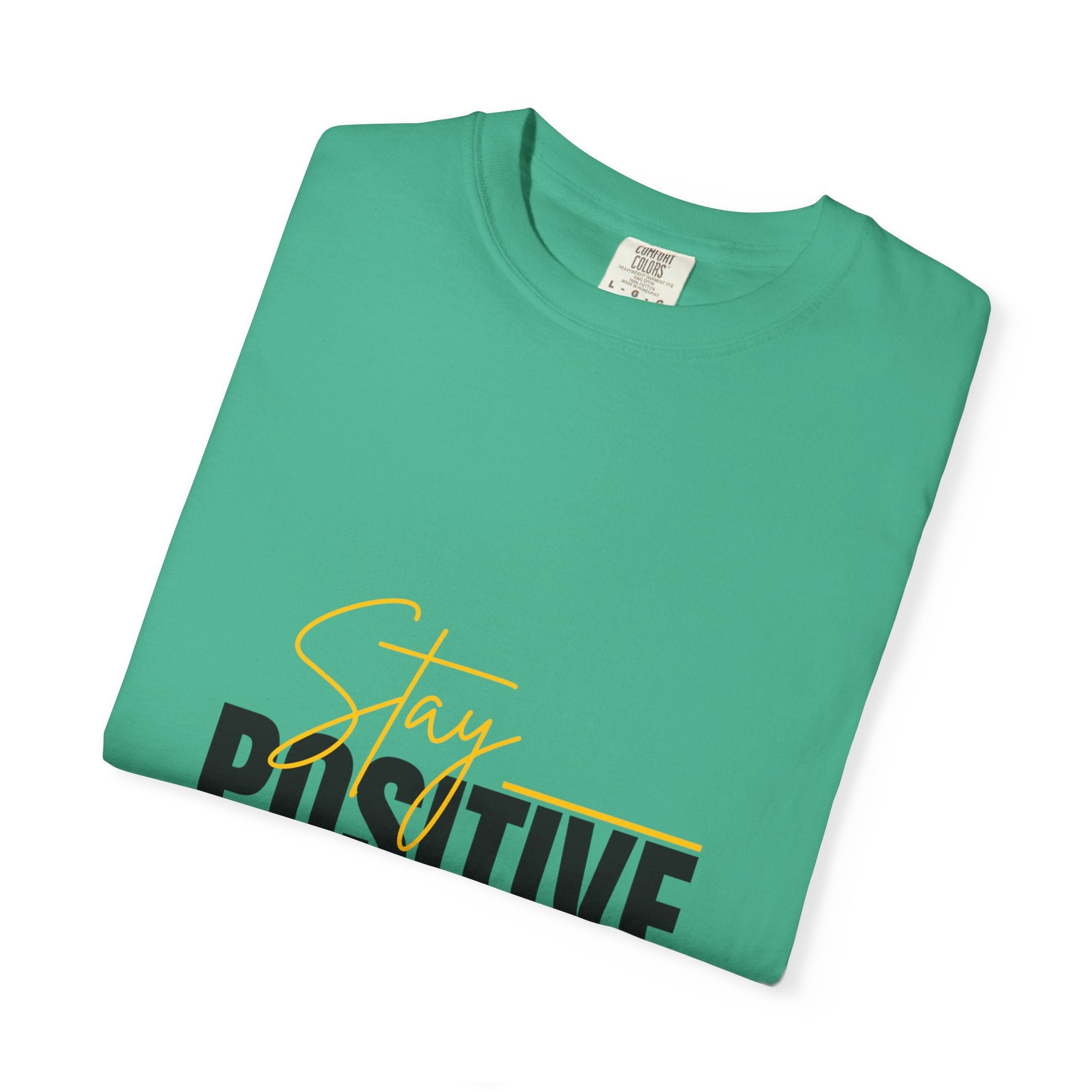 Stay Positive T-Shirt | Unisex Garment-Dyed Tee | Uplifting Apparel for Every Occasion | Positive Vibe Fashion, Gift for Friends, [...]