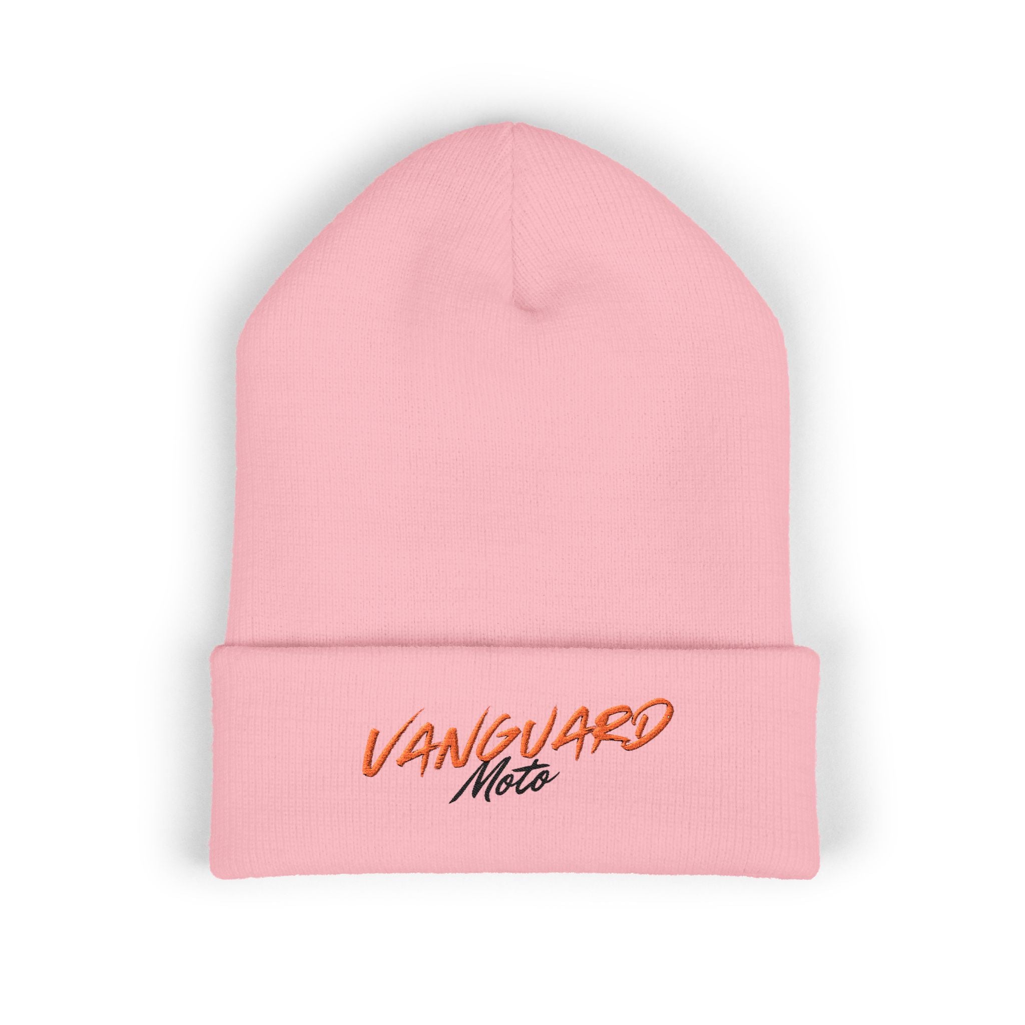 Vanguard Moto Embroidered Cuffed Beanie