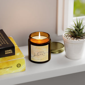 Candle Collection, Motivational Scented Candles for Home Décor, Gift for Mindfulness & Relaxation, Aromatherapy