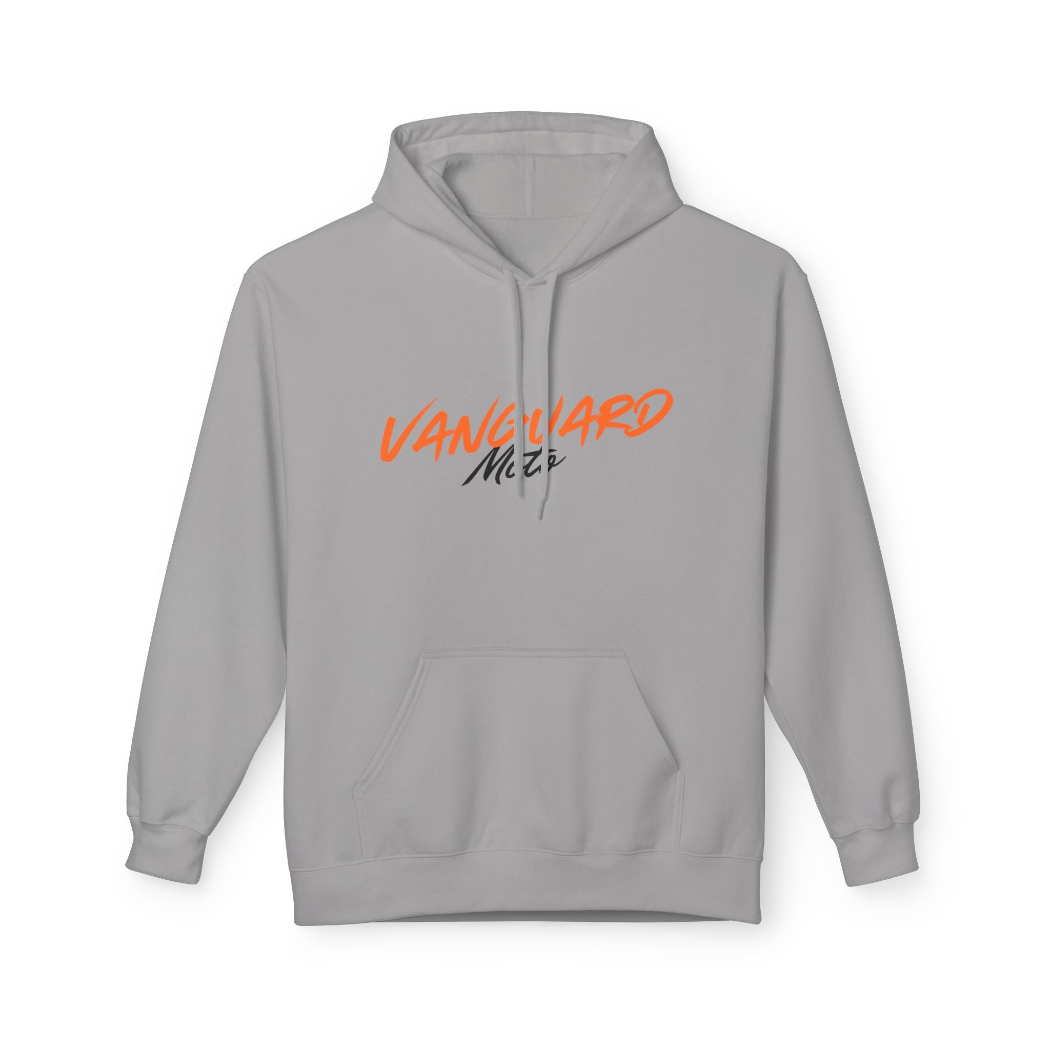 Vanguard Moto Logo Hoodie-Orange-Black
